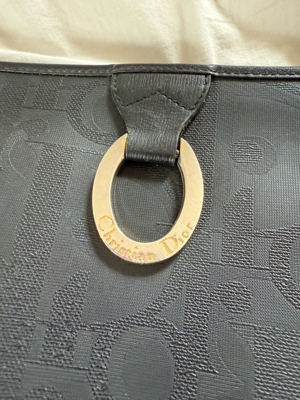 Dior monogram clutch - Picture 3 of 17